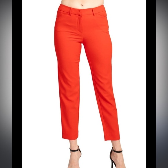 Express Columnist Chino Ankle Pants 8R - Picture 1 of 6